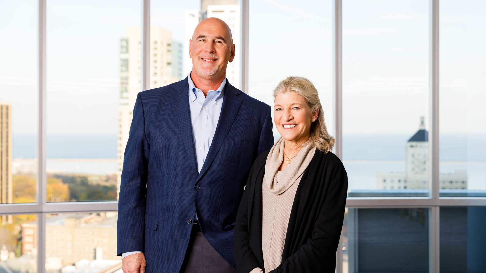 jim popp and helen johnson leipold at cathedral place