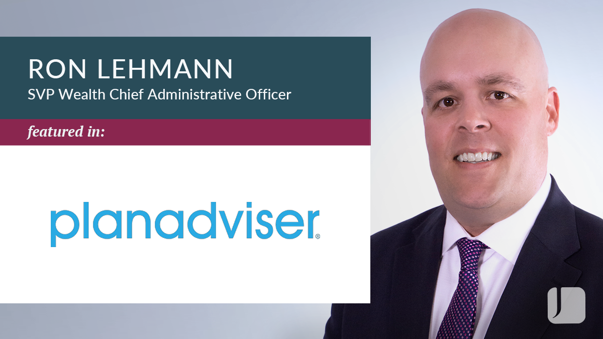 Ron Lehmann in planadviser